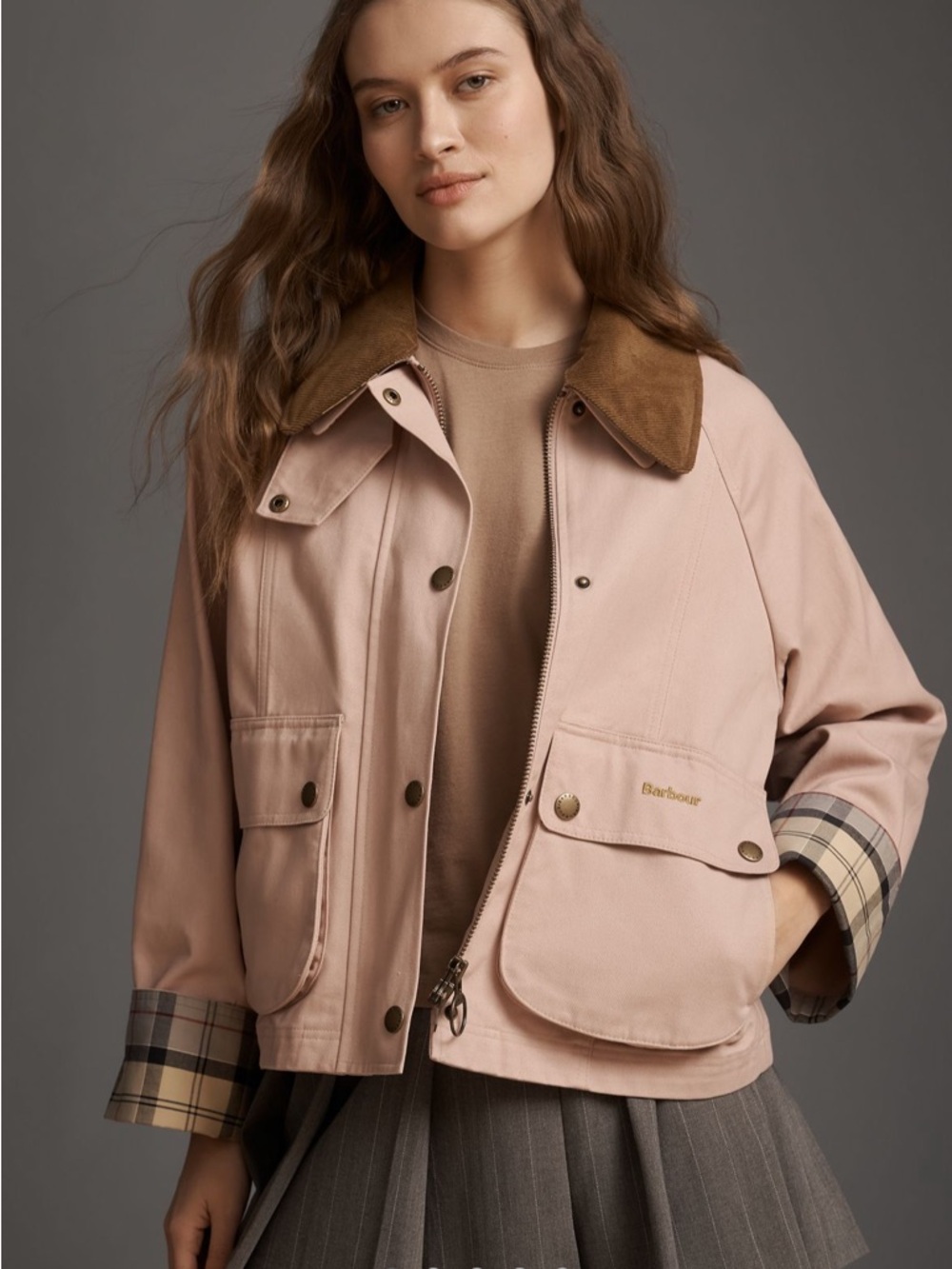 Barbour Beadnell crop jacket